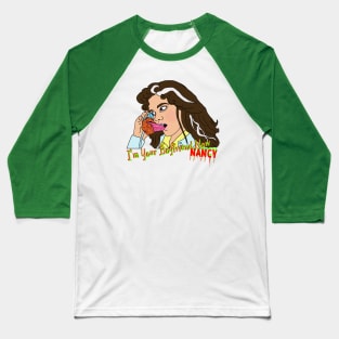 Nancy and Phone Freddy Baseball T-Shirt